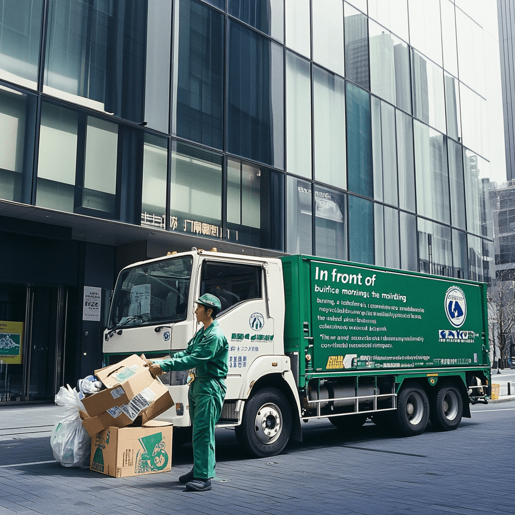 事業ゴミ回収サービス